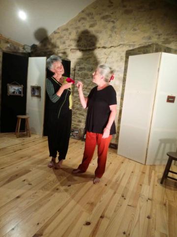 Duo de conteuses par Norbert Guin